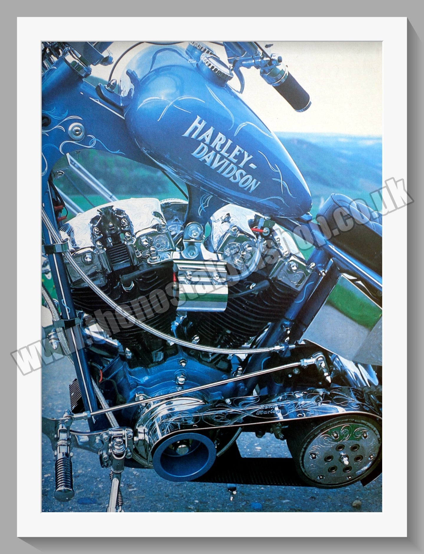 Harley Davidson Motorcycles. Original Advert 1983 (ref AD58457)