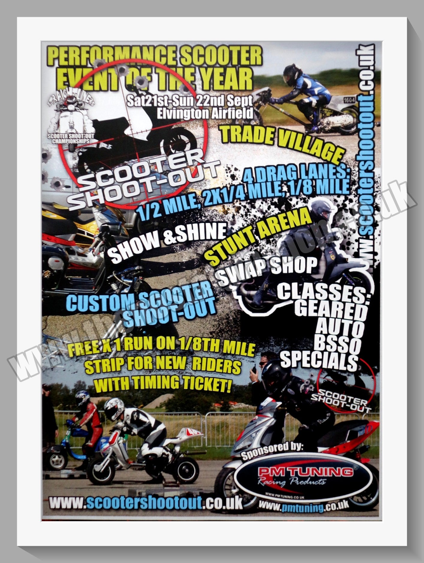 Scooter Rally, Club Do's. What's On. 2013. Original Advert (ref AD60138)