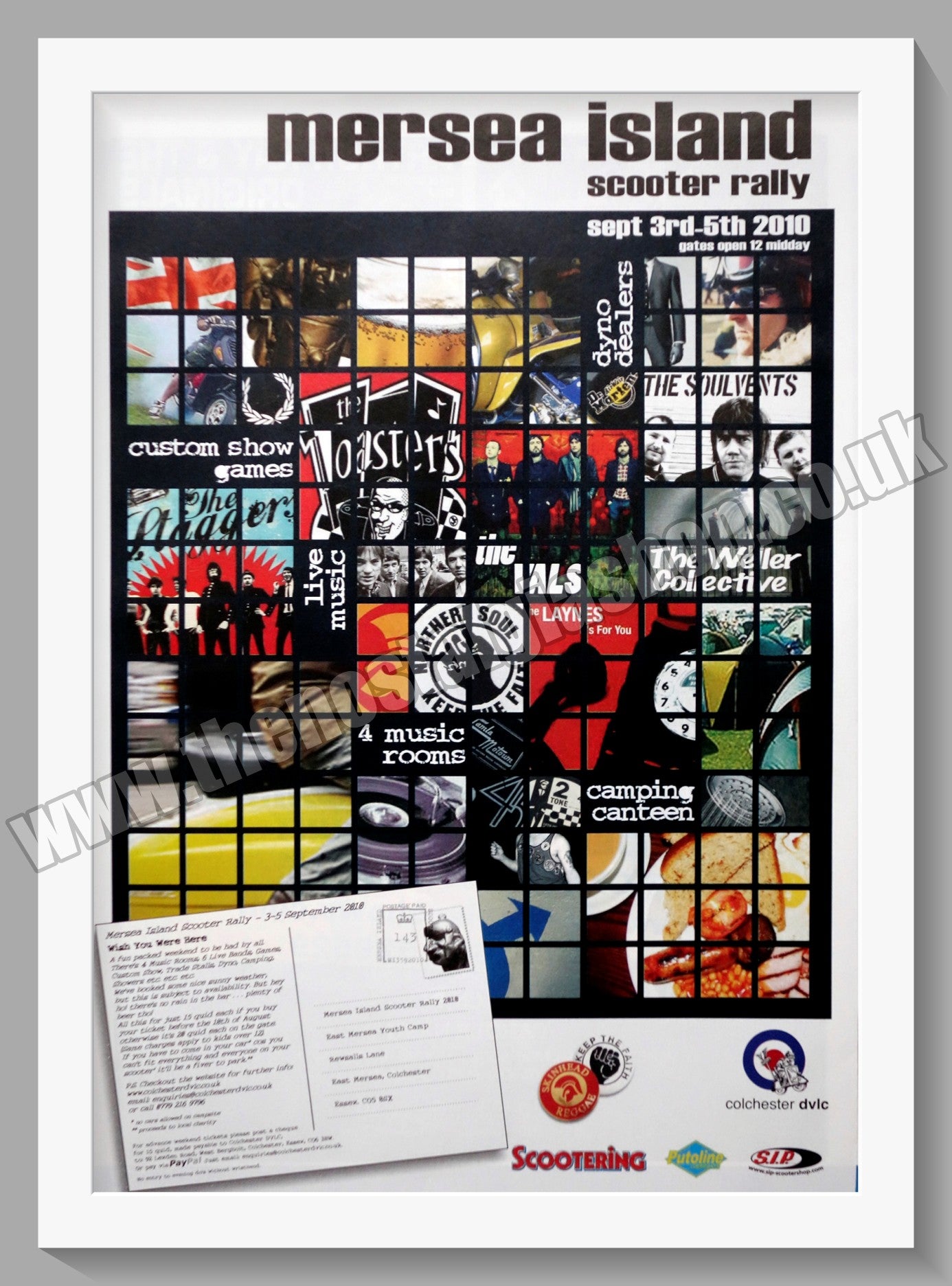 Mersea Island Scooter Rally 2010. Original Advert (ref AD60249)