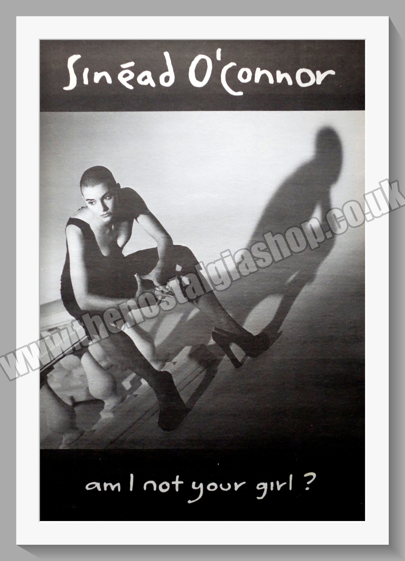 Sinead O'Connor Am I Not Your Girl. Original Advert 1992 (ref AD14924)
