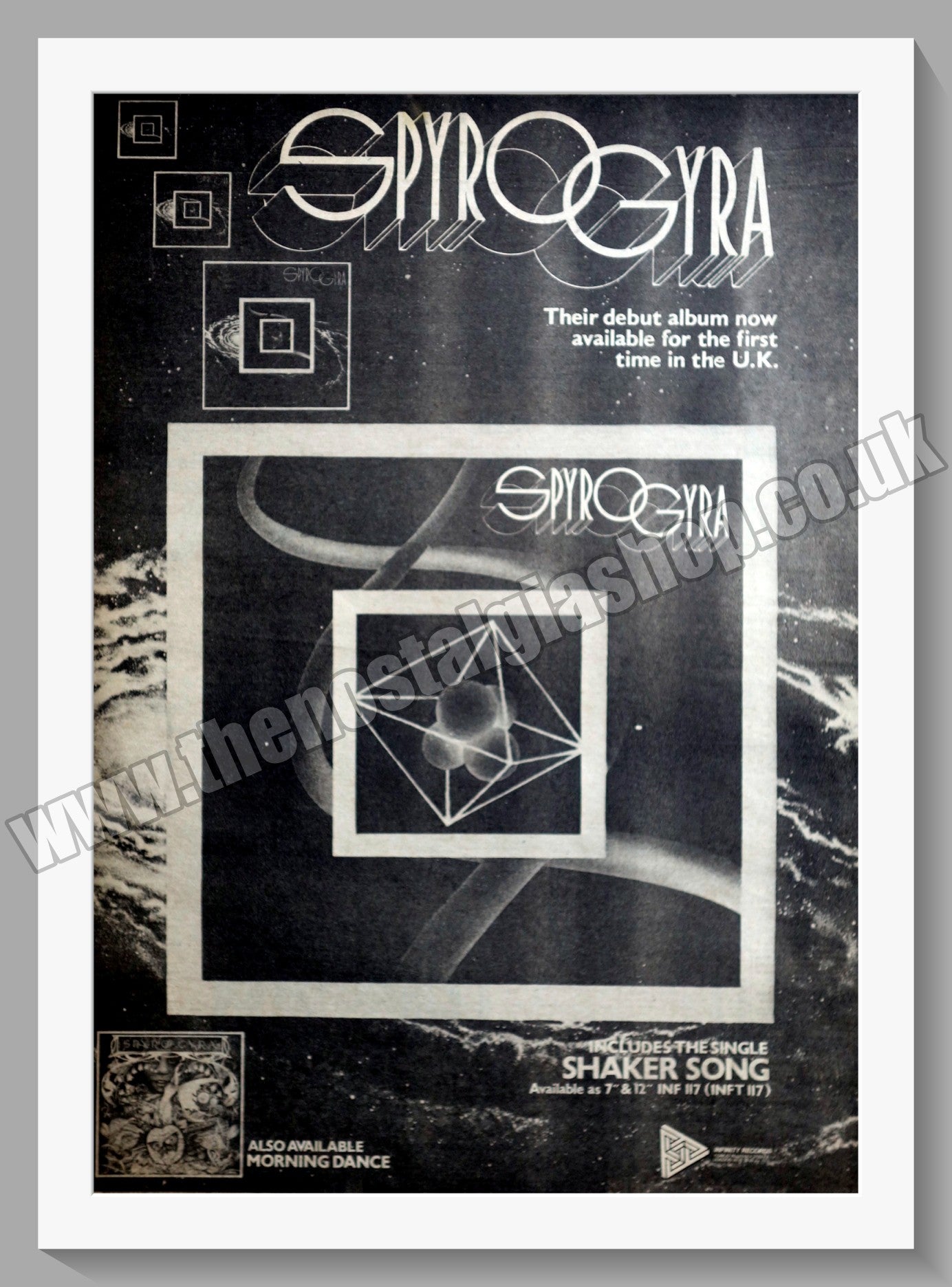 Spyrogyra Shaker Song. Original Advert 1979 (ref AD14941)