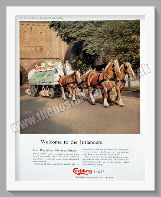 Carlsberg. Original Advert 1960 (ref AD300724)