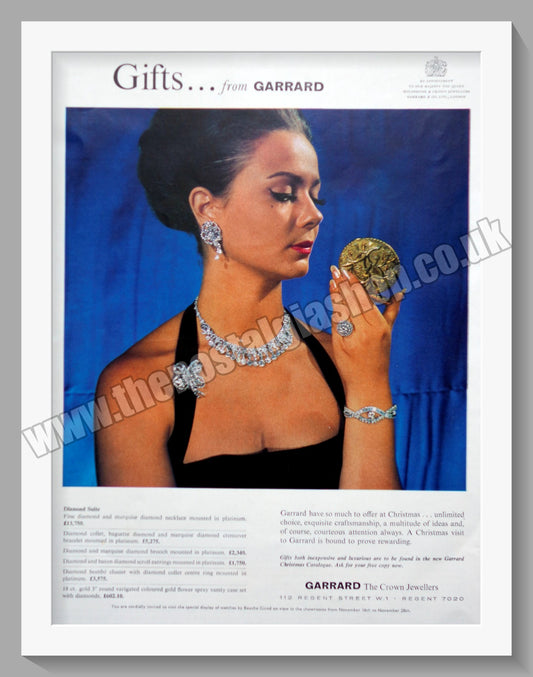 Garrard Jewellers. Original Advert 1964 (ref AD300893)