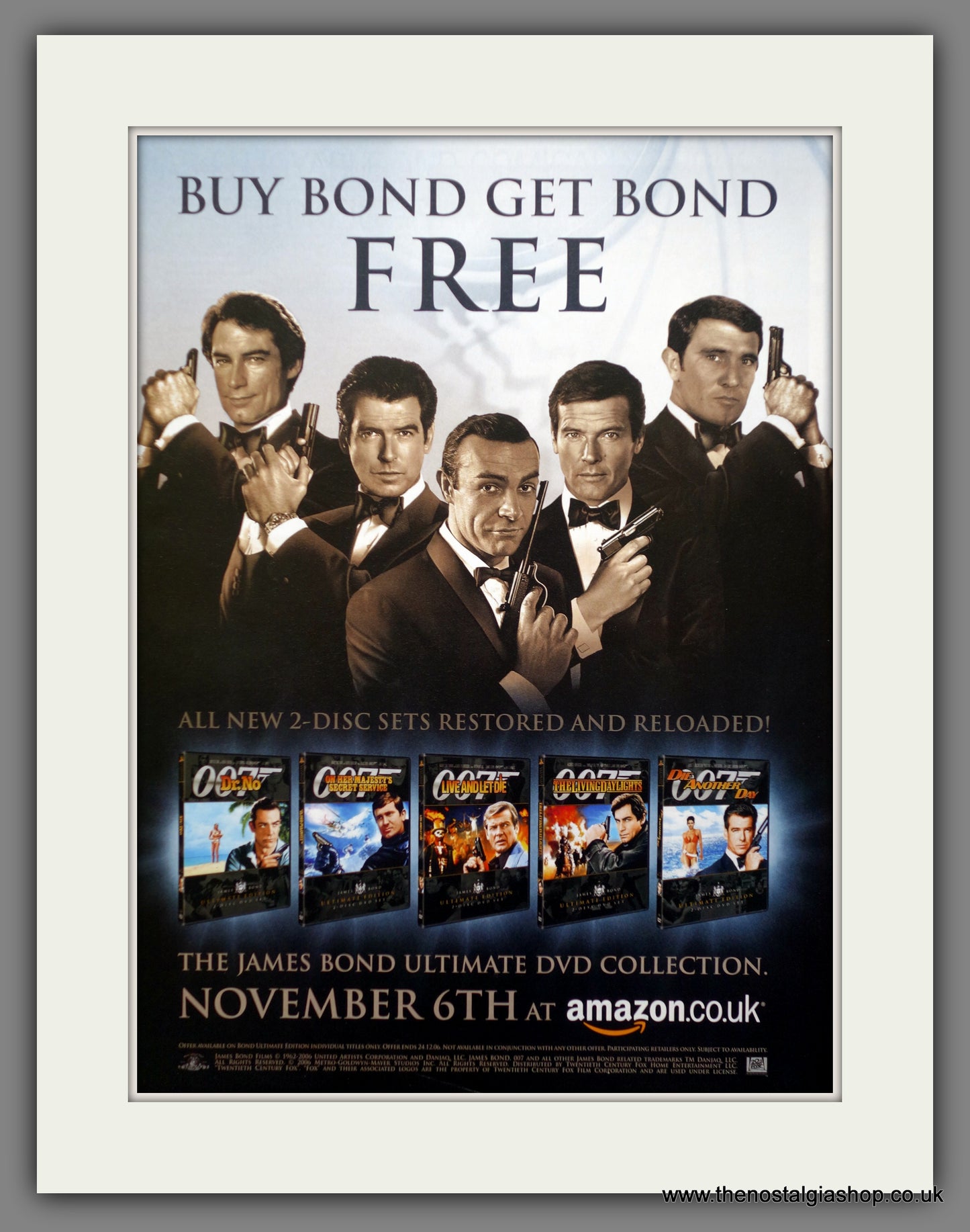 James Bond. 2006 Original Advert (ref AD60797)