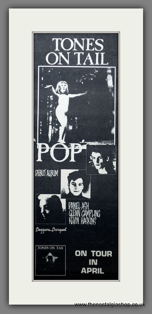 Tones On Tail. Pop. Vintage Original Advert 1984  (ref AD200343)