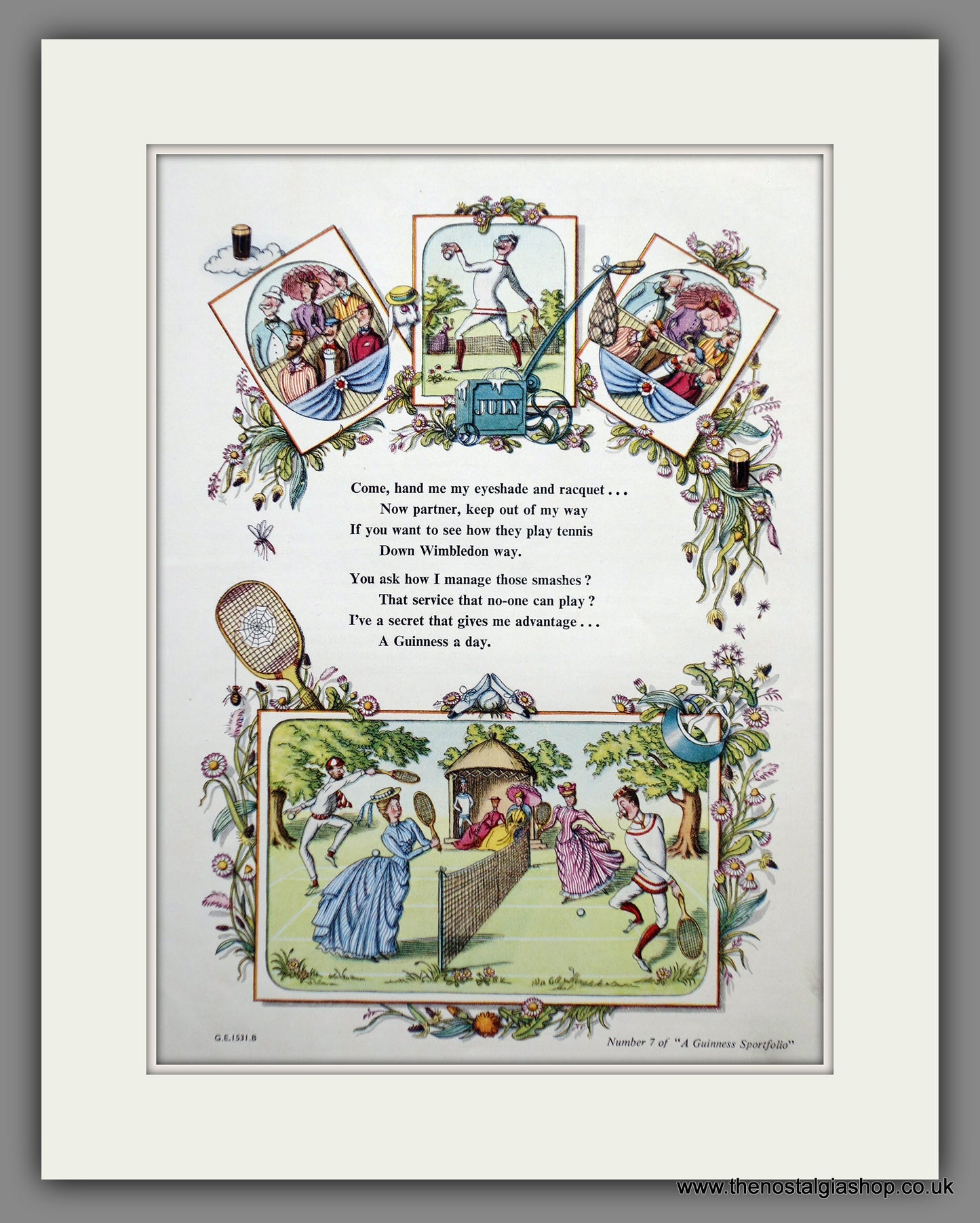 Guinness. July. 1950 Original Advert (ref AD60849)