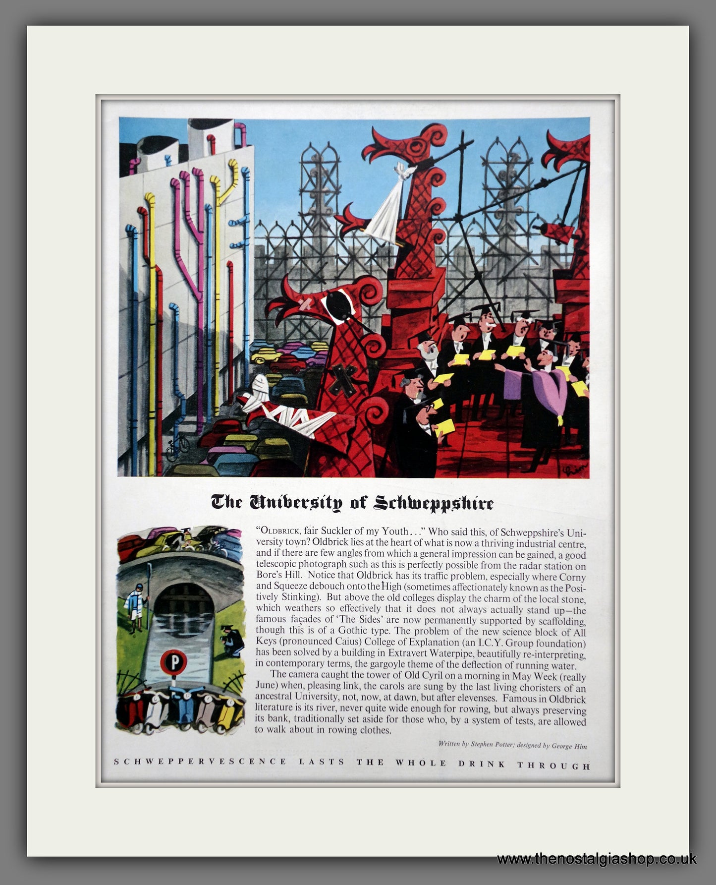 Schweppes Tonic Water. Original Advert 1961 (ref AD301031)