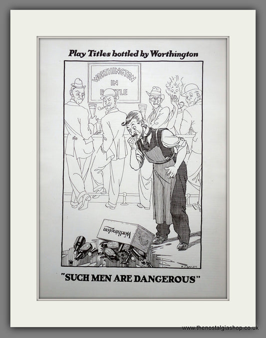 Worthington's India Pale Ale. Original Advert 1928 (ref AD301066)