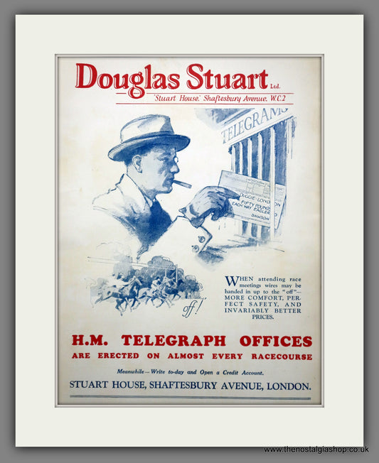 Douglas Stuart Company. Original Advert 1928 (ref AD301103)