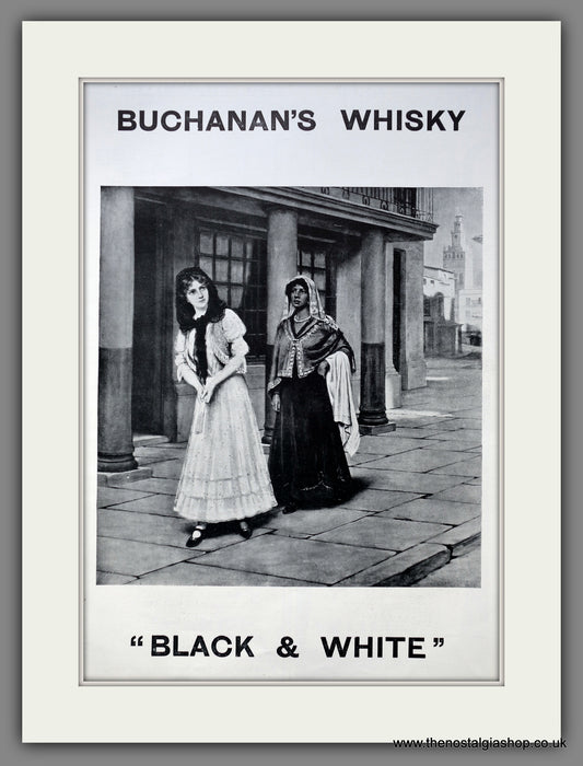 Buchanan's Scotch Whisky Original Advert 1912 (ref AD15429)