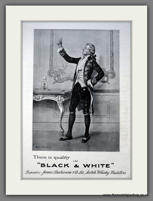 Buchanan's Scotch Whisky Original Advert 1911 (ref AD15430)