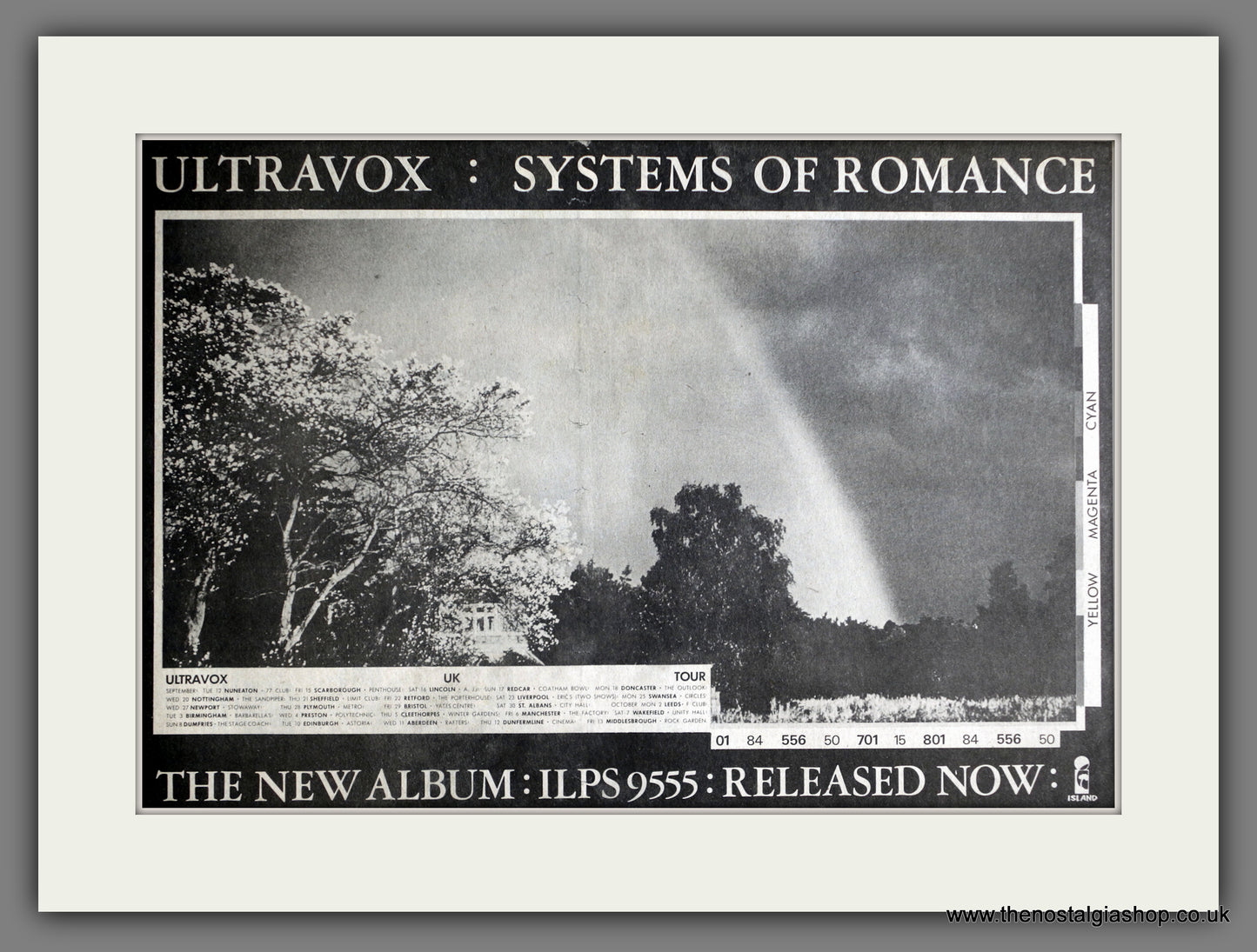 Ultravox Systems Of Romance. Original Advert 1978 (ref AD15507)