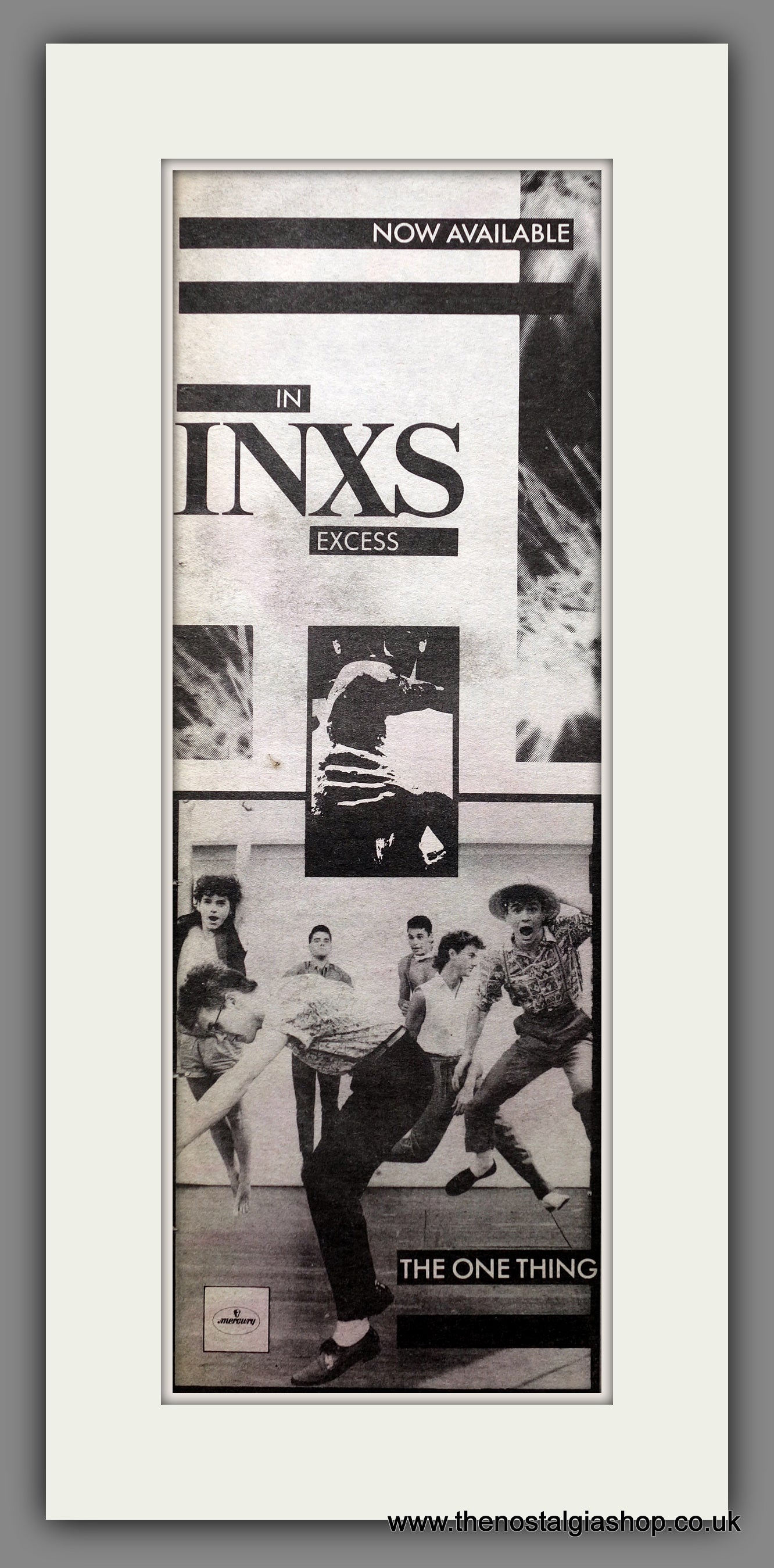 Inxs The One Thing Original Advert 1983 ref AD200632 The Nostalgia Inxs the one thing original advert 1983 ref ad200632 the nostalgia