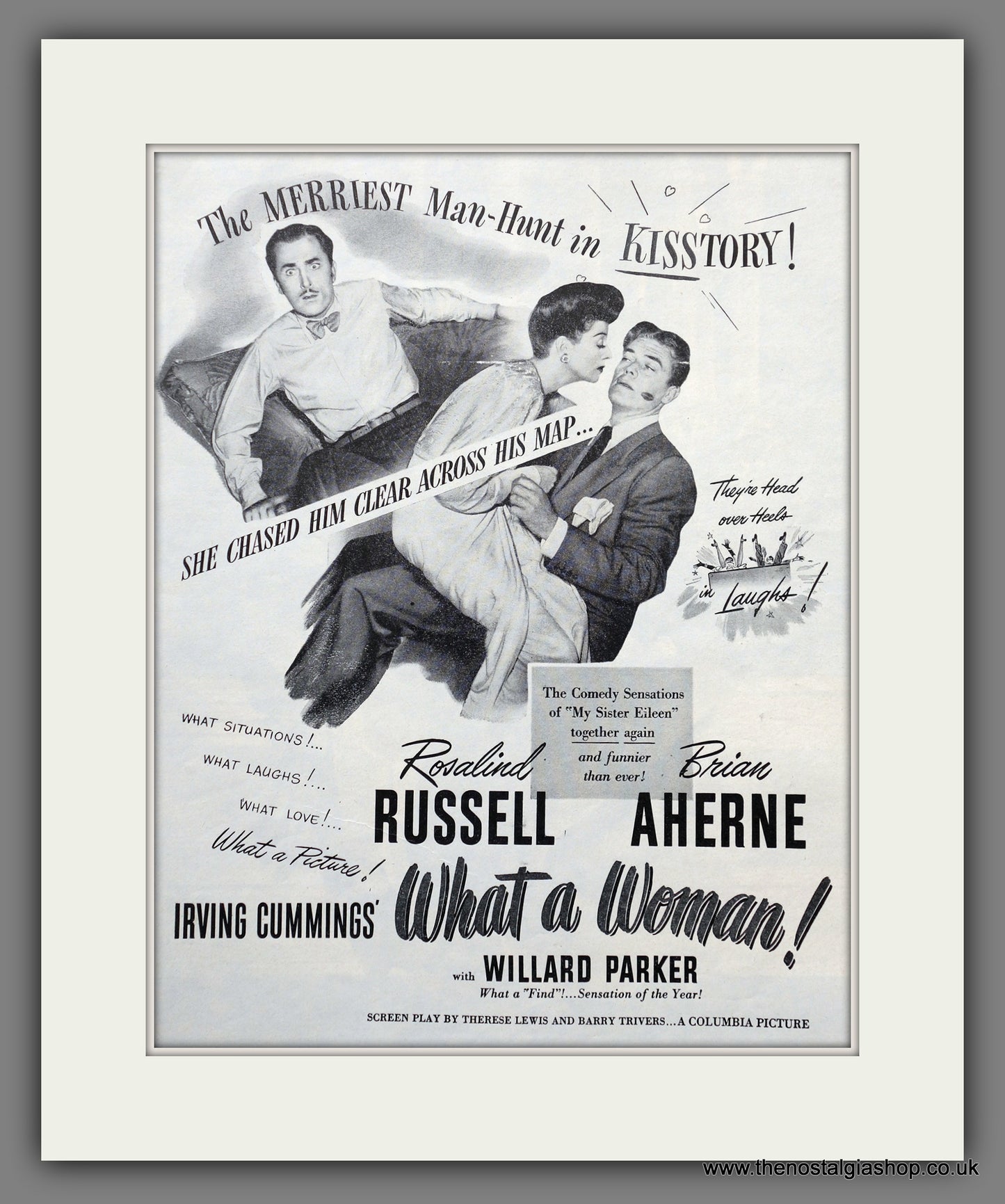 What a Woman. Original Advert 1943 (ref AD301237)