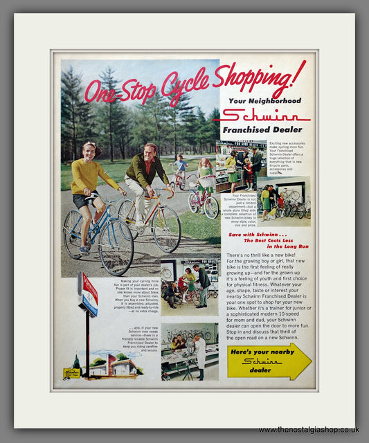 Schwinn Bicycles. Original American Advert 1969 (ref AD301194)