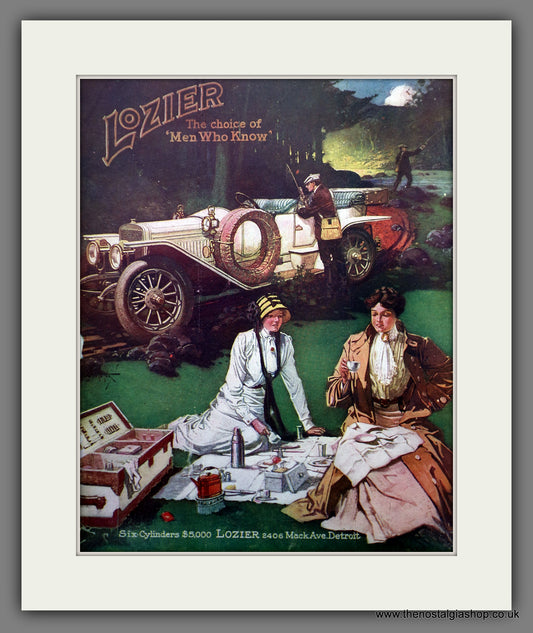 Lozier Motor Cars 1912 Original American Advert (ref AD60946)