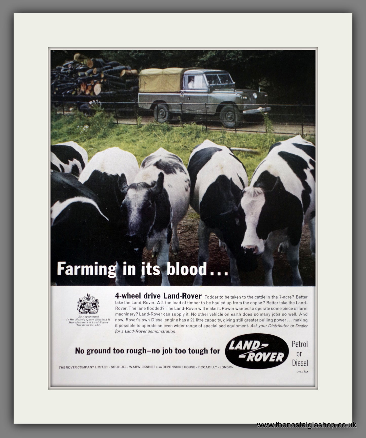 Land Rover. 1961 Original Advert (ref AD61050)