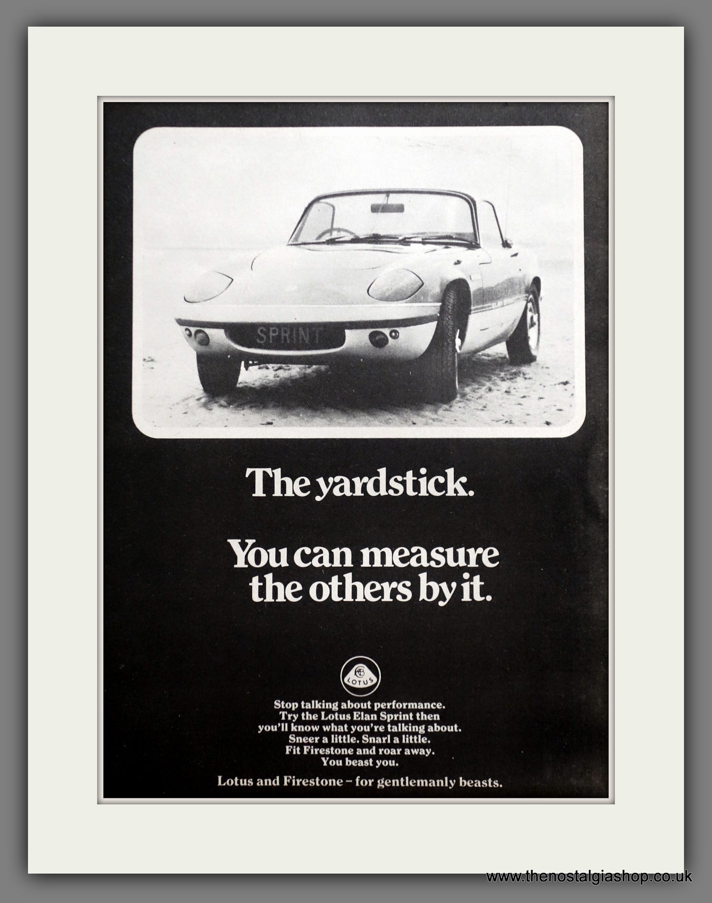 Lotus Elan 1970 Original Advert (ref AD60978)