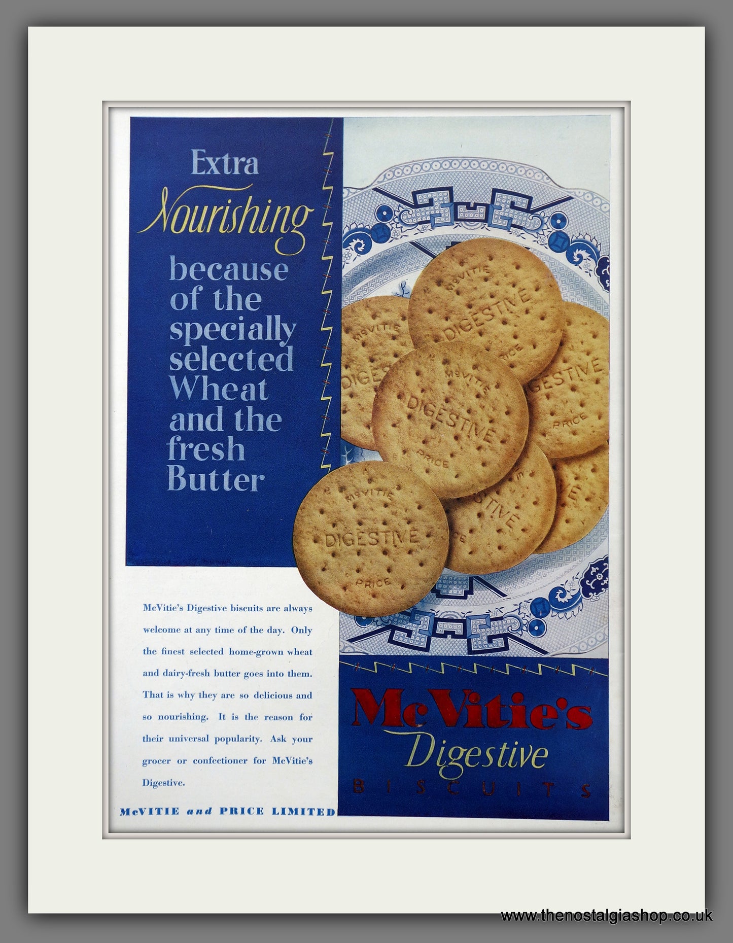 McVitie's Biscuits. Original Advert 1935 (ref AD301371)