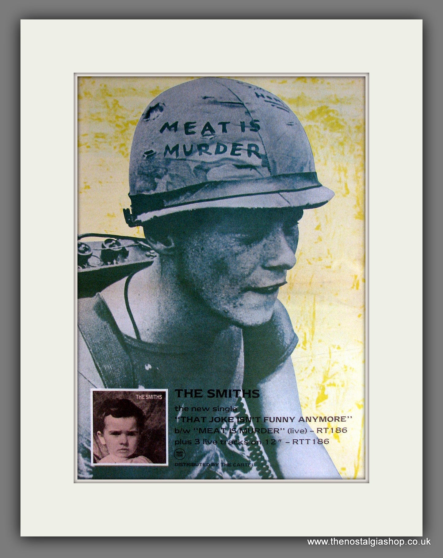 Smiths (The) Meat Is Murder. Vintage Advert 1985 (ref AD14135)