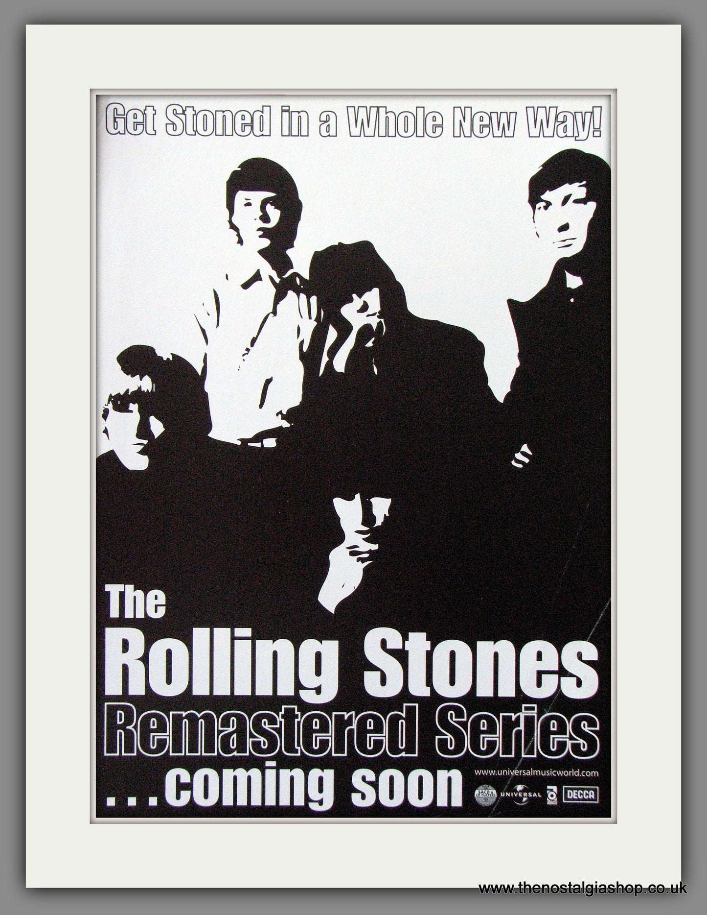 Rolling Stones. Re-Mastered. 2002 Original Advert (ref AD54426)