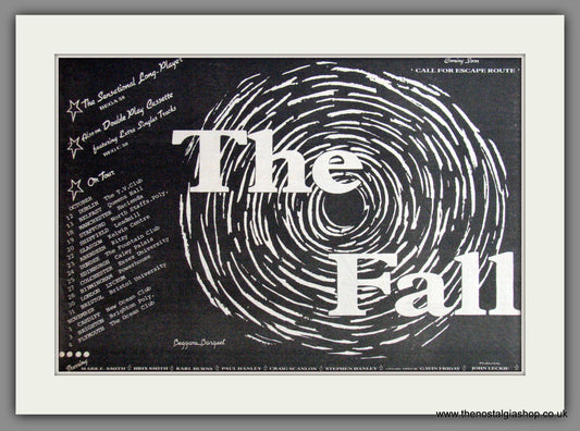 The Fall, Tour Dates. 1984 Original Advert (ref AD53141)
