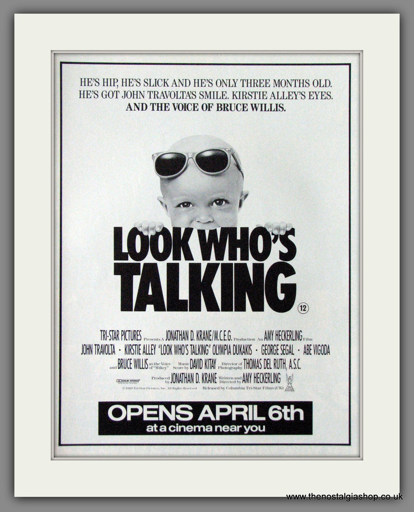 Look Who's Talking. 1990 Original Advert (ref AD53601)