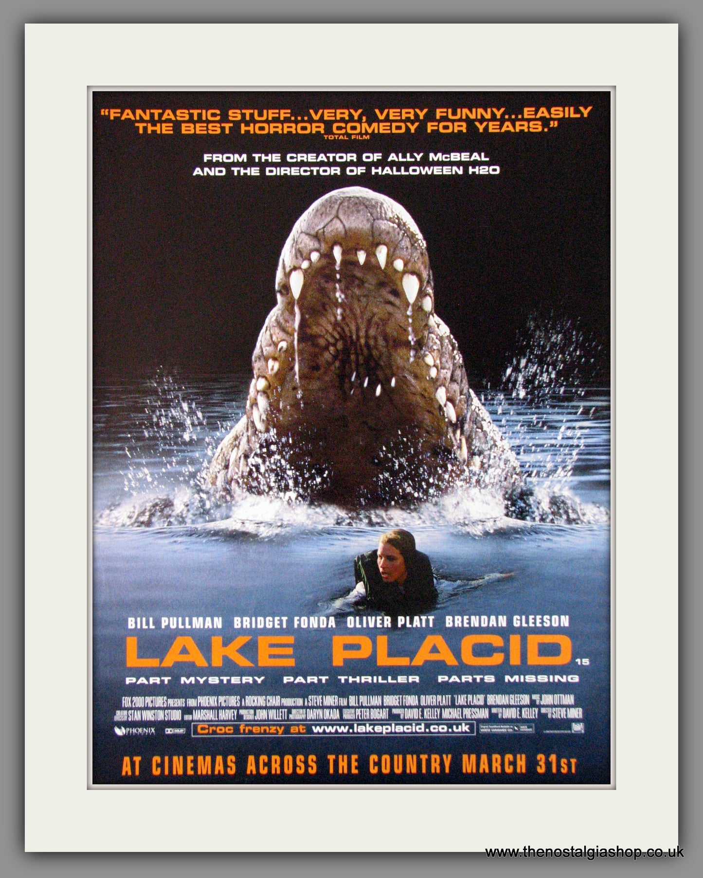 Lake Placid. Bill Pullman. Original Advert 2000 (ref AD53606)