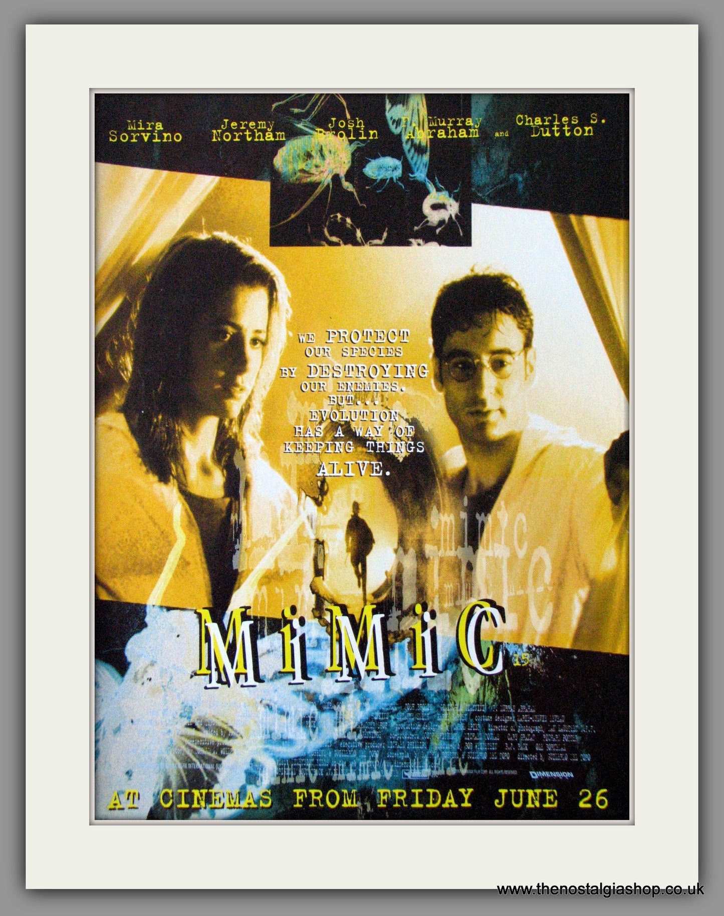 Mimic. 1998 Original Advert (ref AD53664)