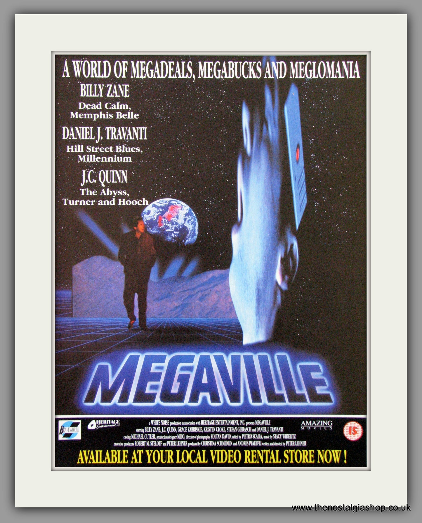 Megaville. 1990 Original Advert (ref AD53673)