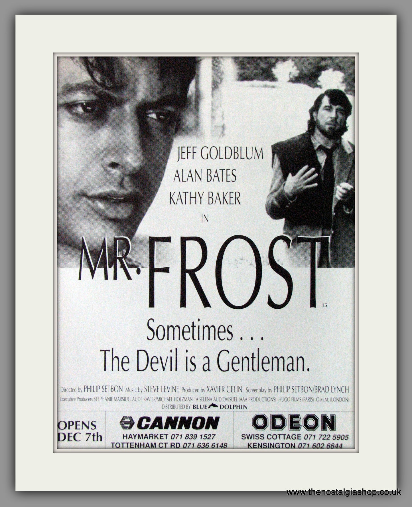Mr Frost. 1990 Original Advert (ref AD53725)