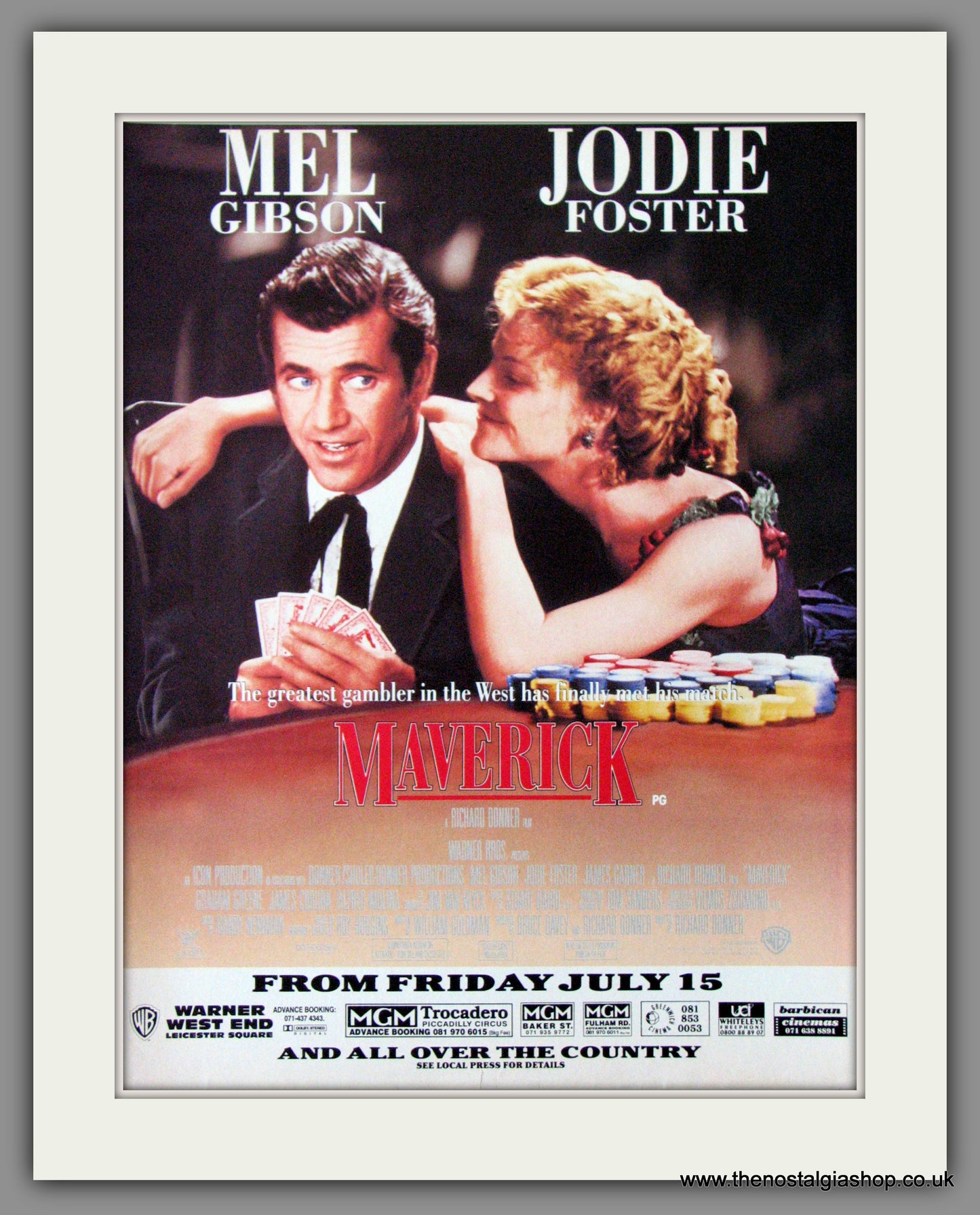 Maverick. Original Advert 1994 (ref AD53731)