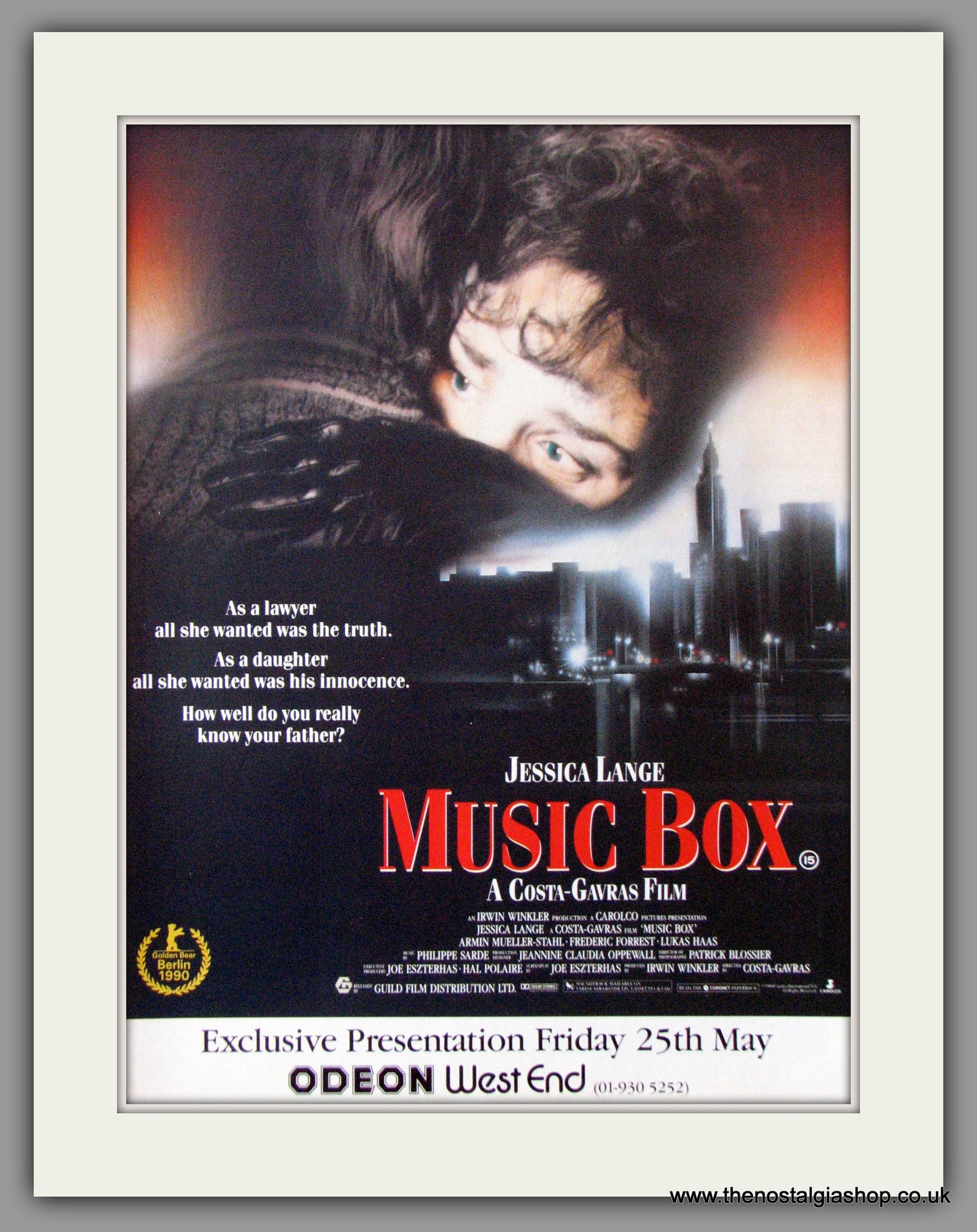 Music Box. Original Advert 1990 (ref AD53732)
