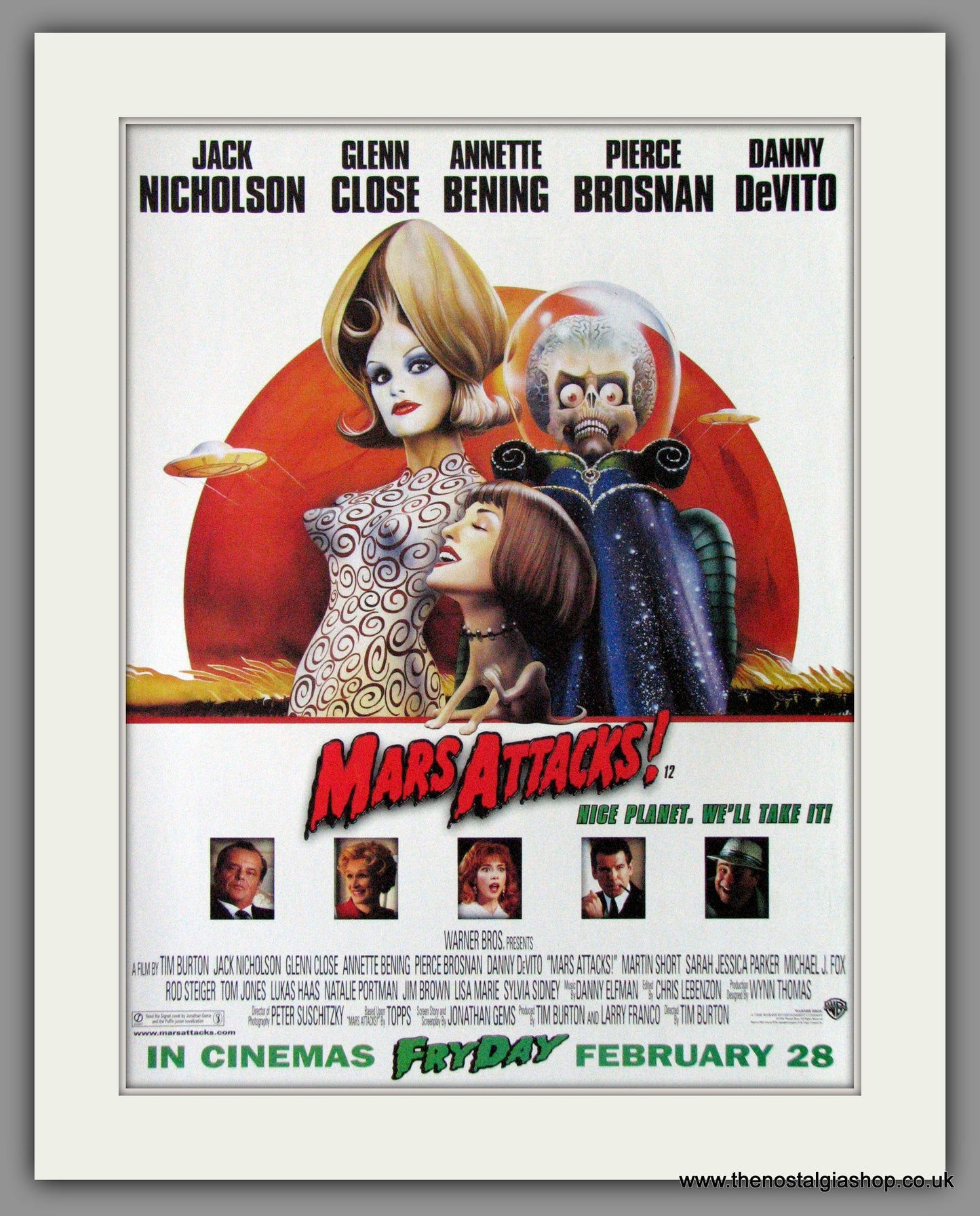 Mars Attacks. Original Advert 1997 (ref AD53733)