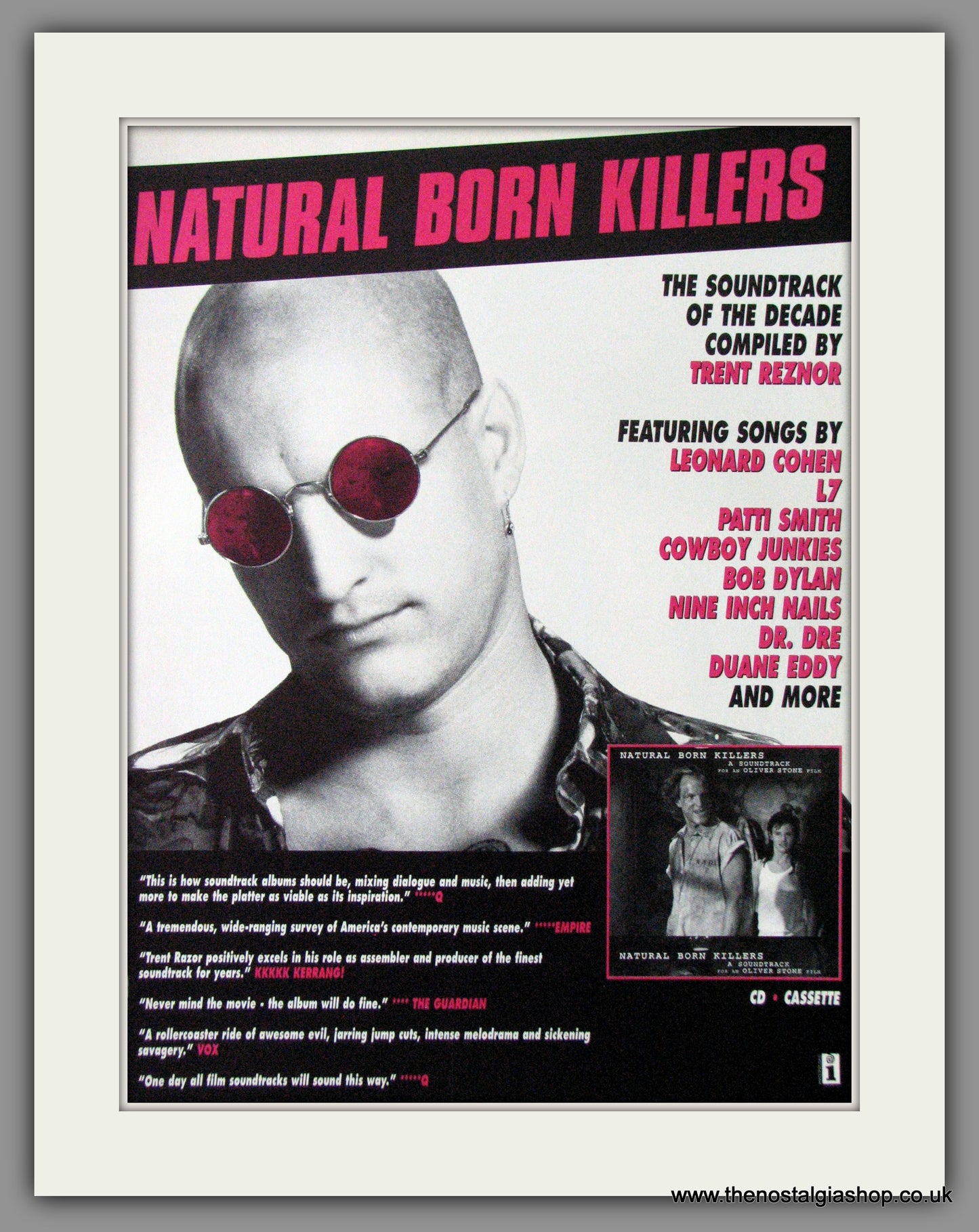 Natural Born killers. 1995 Original Advert (ref AD53756)