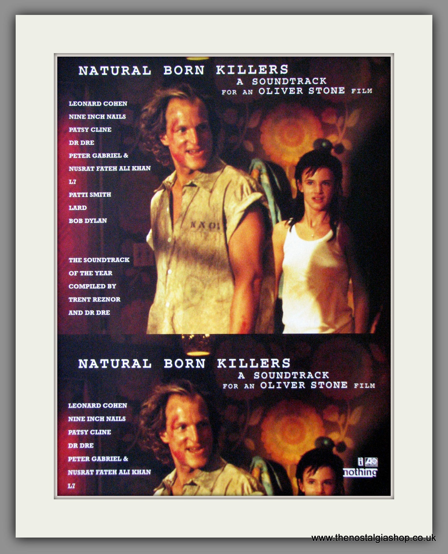 Natural Born killers. 1994 Original Advert (ref AD53757)