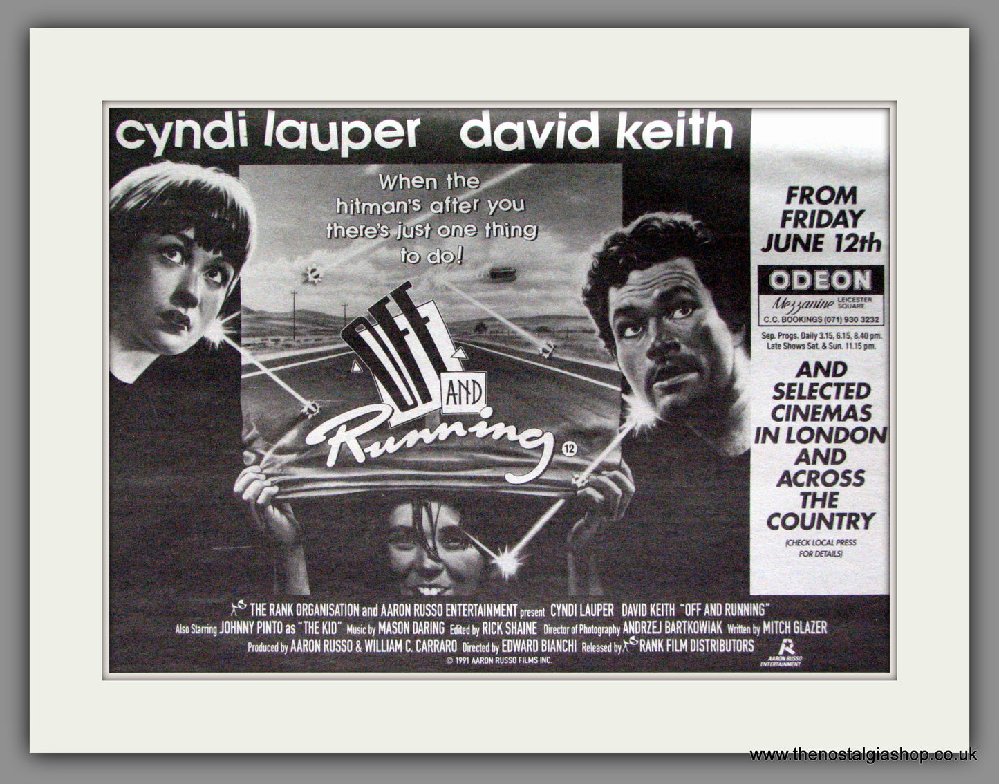 Off And Running. 1992 Original Advert (ref AD53787)