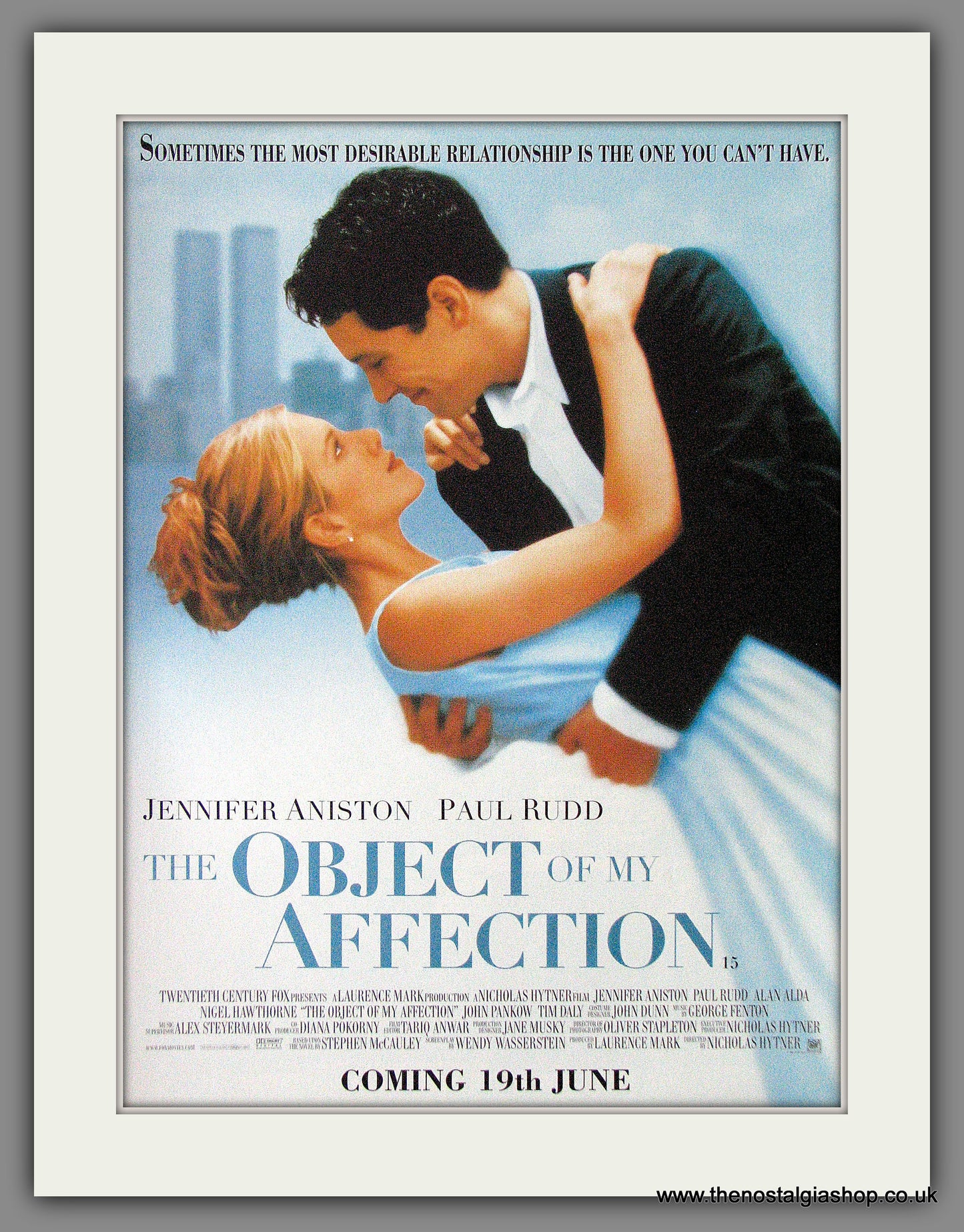 The Object Of My Affection. 1998 Original Advert (ref AD53793)