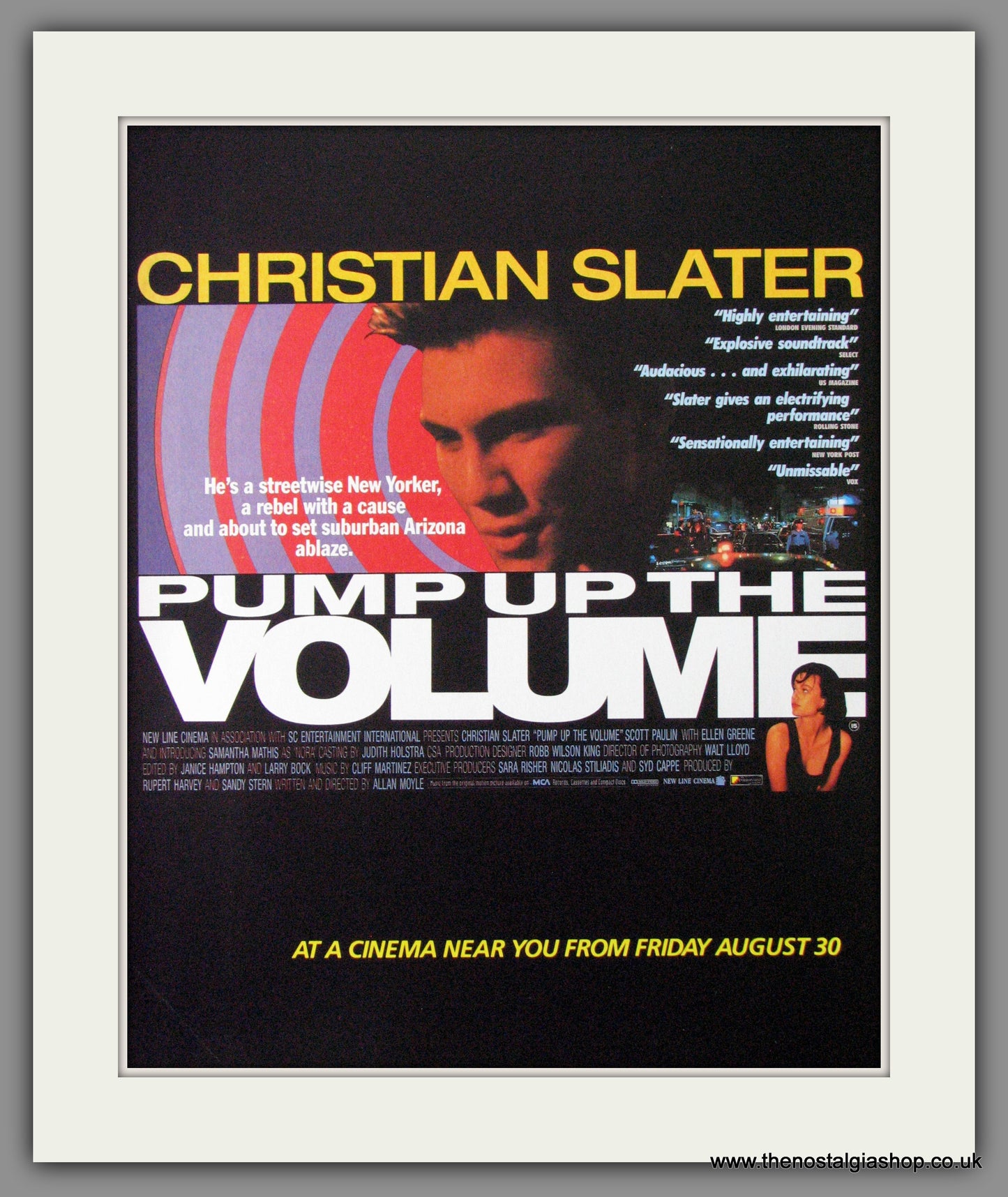 Pump Up The Volume. 1991 Original Advert (ref AD53801)