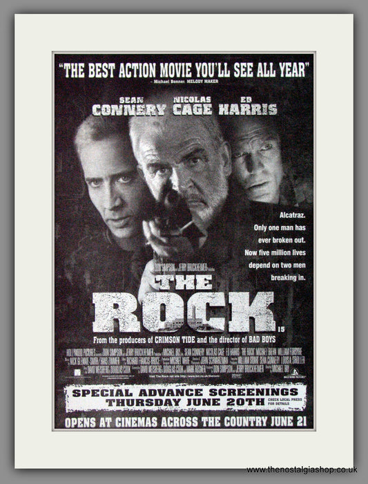 The Rock. 1996 Original Advert (ref AD54017)