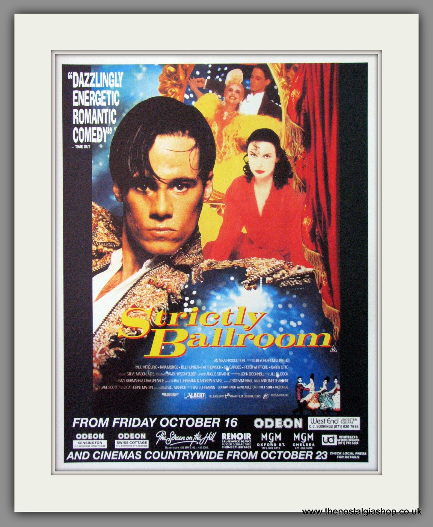 Strictly Ballroom. 1992 Original Advert (ref AD54144)