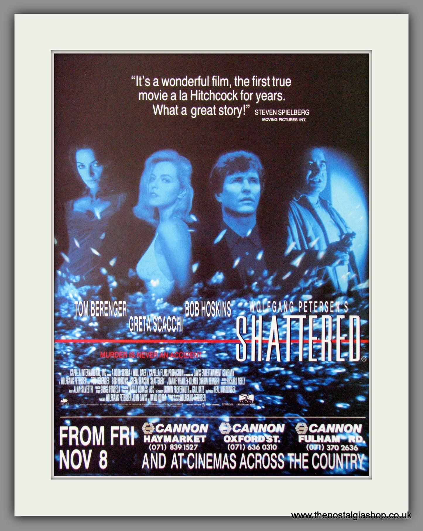 Shattered. 1991 Original Advert (ref AD54162)