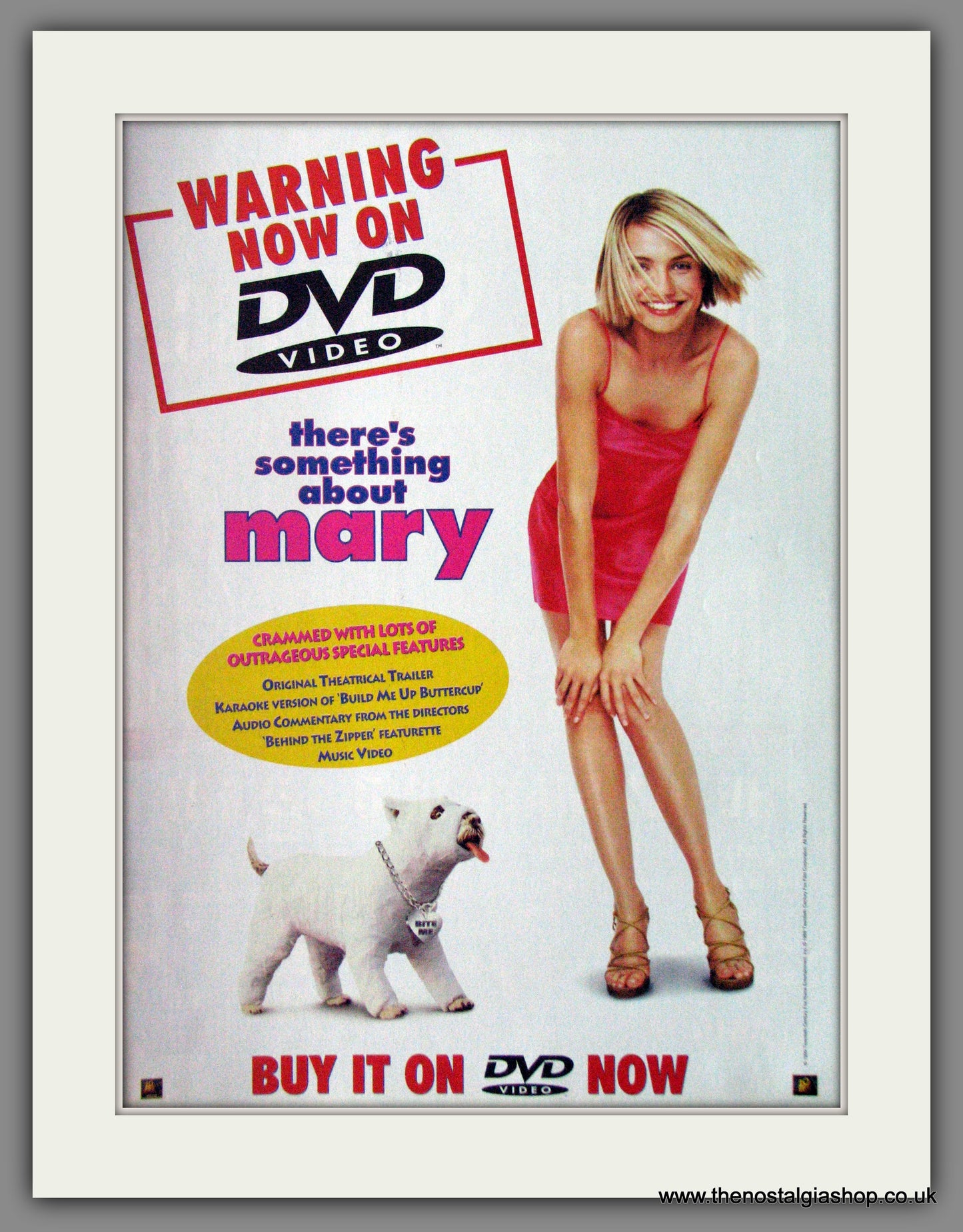 There's Something About Mary. 1999 Original Advert (ref AD54269)