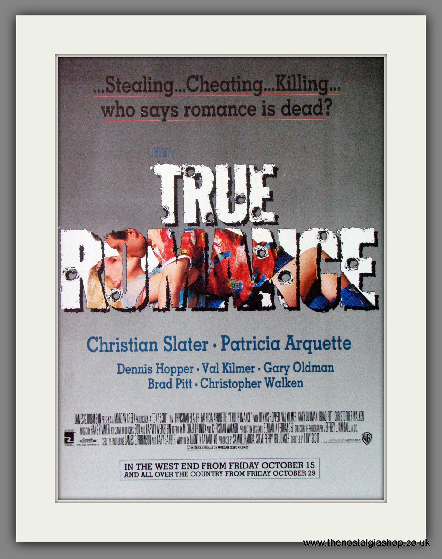True Romance. 1993 Original Advert (ref AD54299)