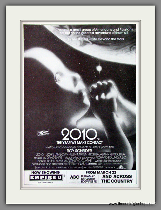 2010 The Year We Made Contact. 1985 Original Advert (ref AD54303)