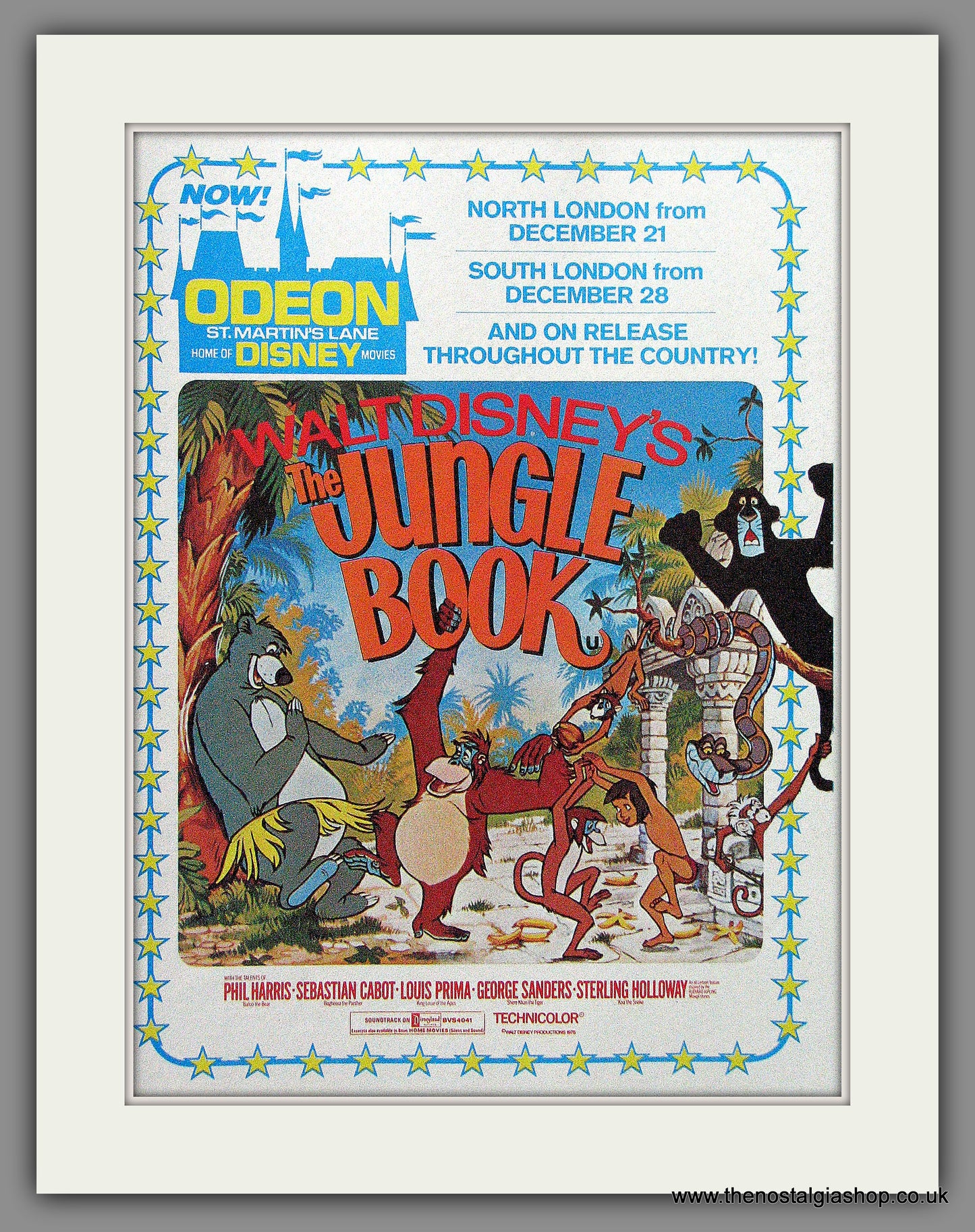 Jungle Book. Walt Disney. Original Advert 1976 (ref AD53482)