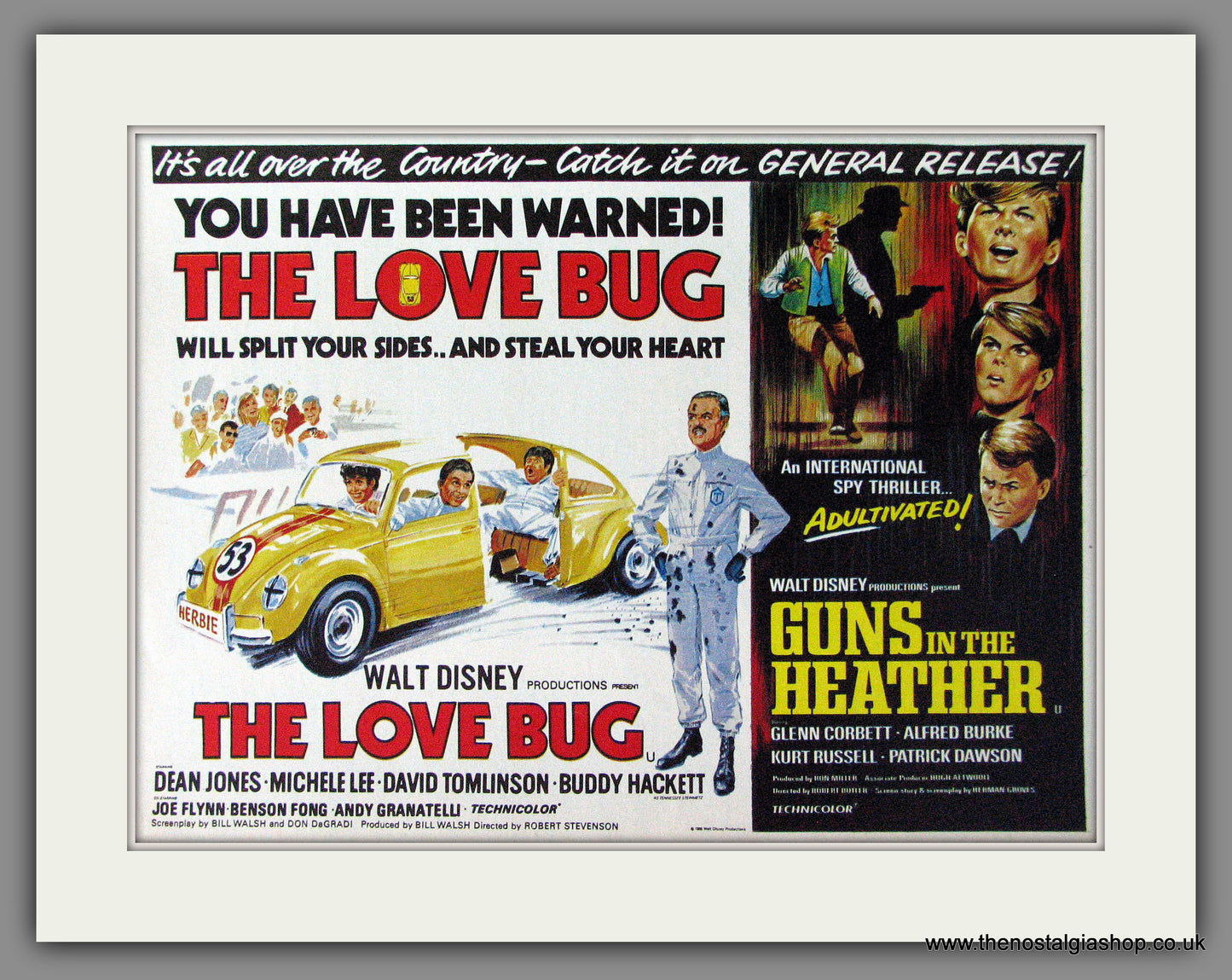 Love Bug (The). Walt Disney. Original Advert 1969 (ref AD53485)