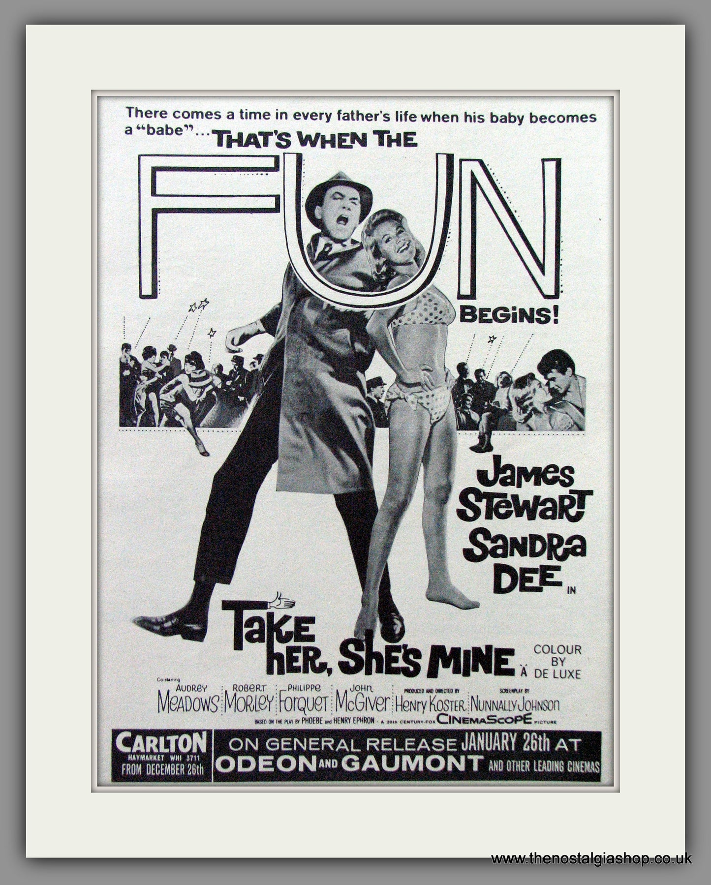 Take Her, She's Mine. Original Advert 1964 (ref AD53568)