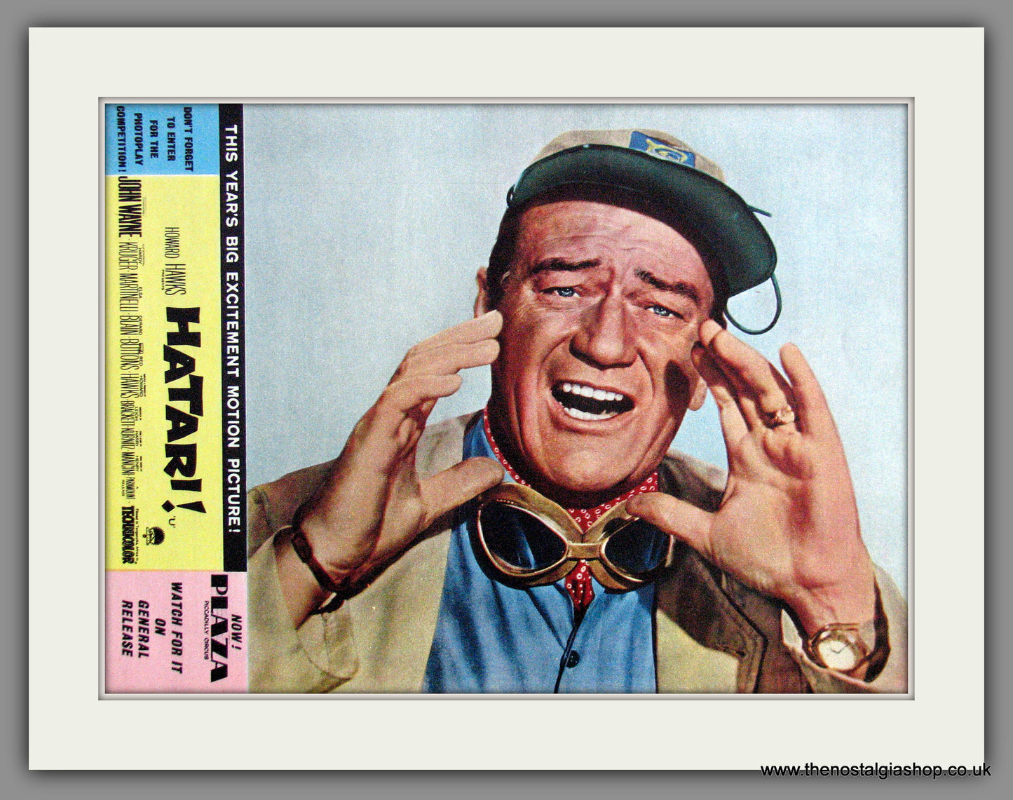Hatari. John Wayne. Original Advert 1963 (ref AD53572)