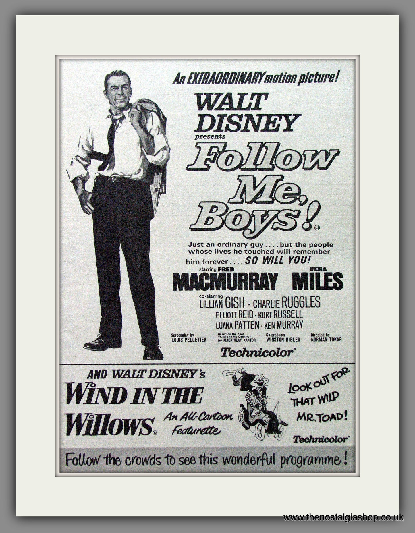 Follow Me Boys. 1967 Original Advert (ref AD53684)